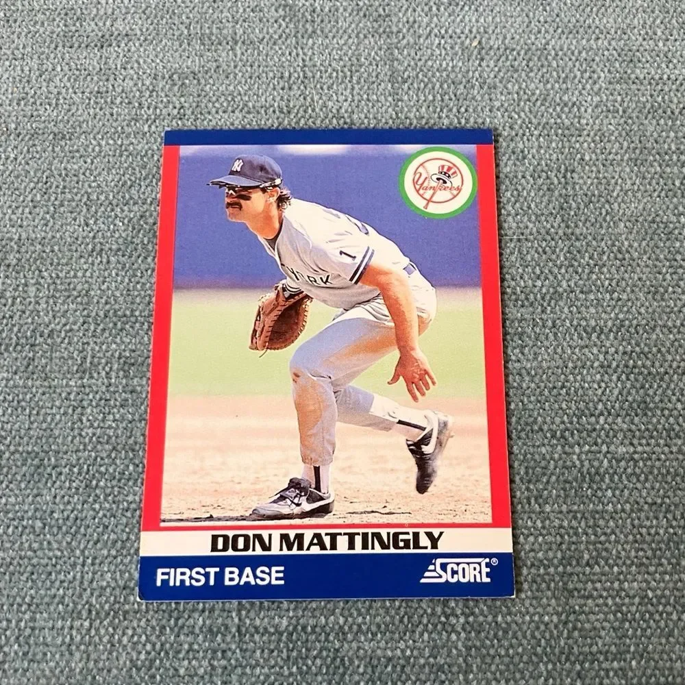 1991 Score New York Yankees Baseball Card Trading Card